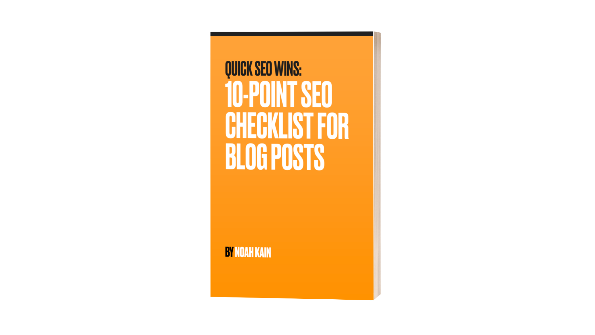 Quick Seo Blog Post Checklist